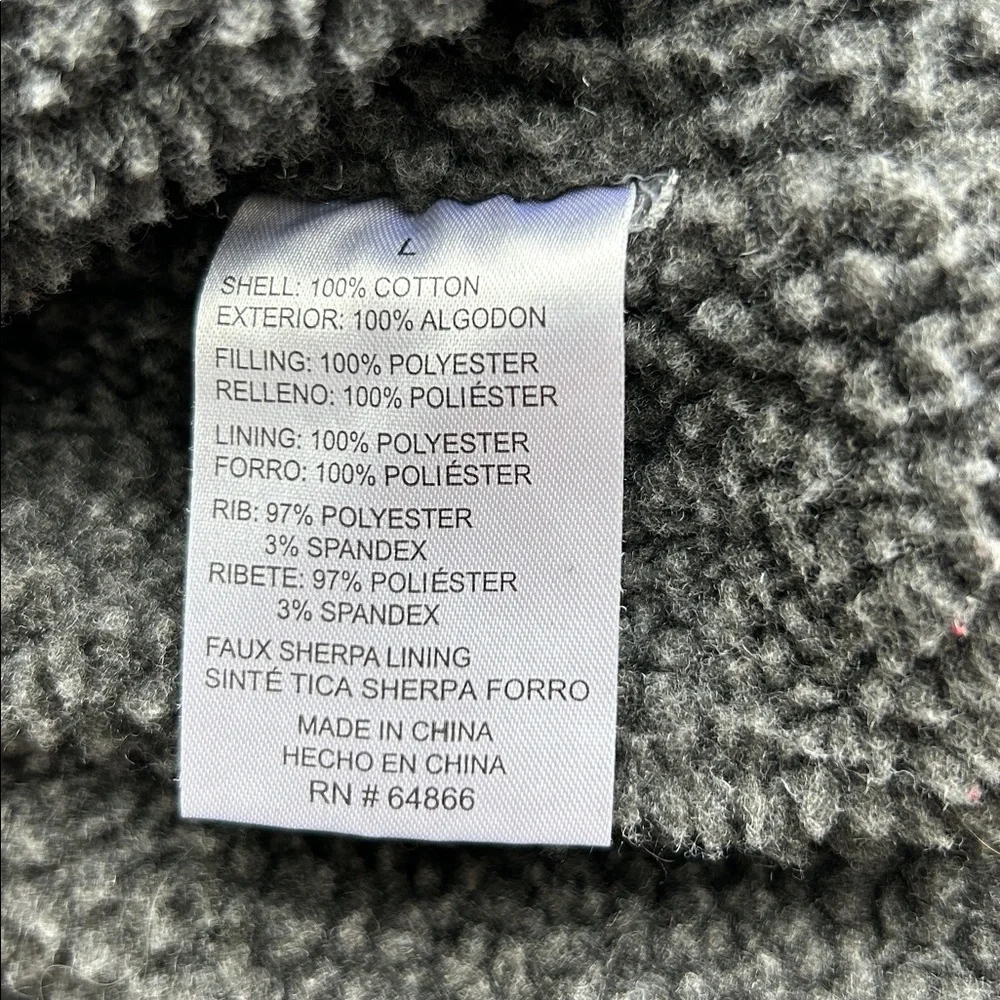 Lee Premium Select Women’s Black Hooded work Jacket size Large - Picture 5 of 8